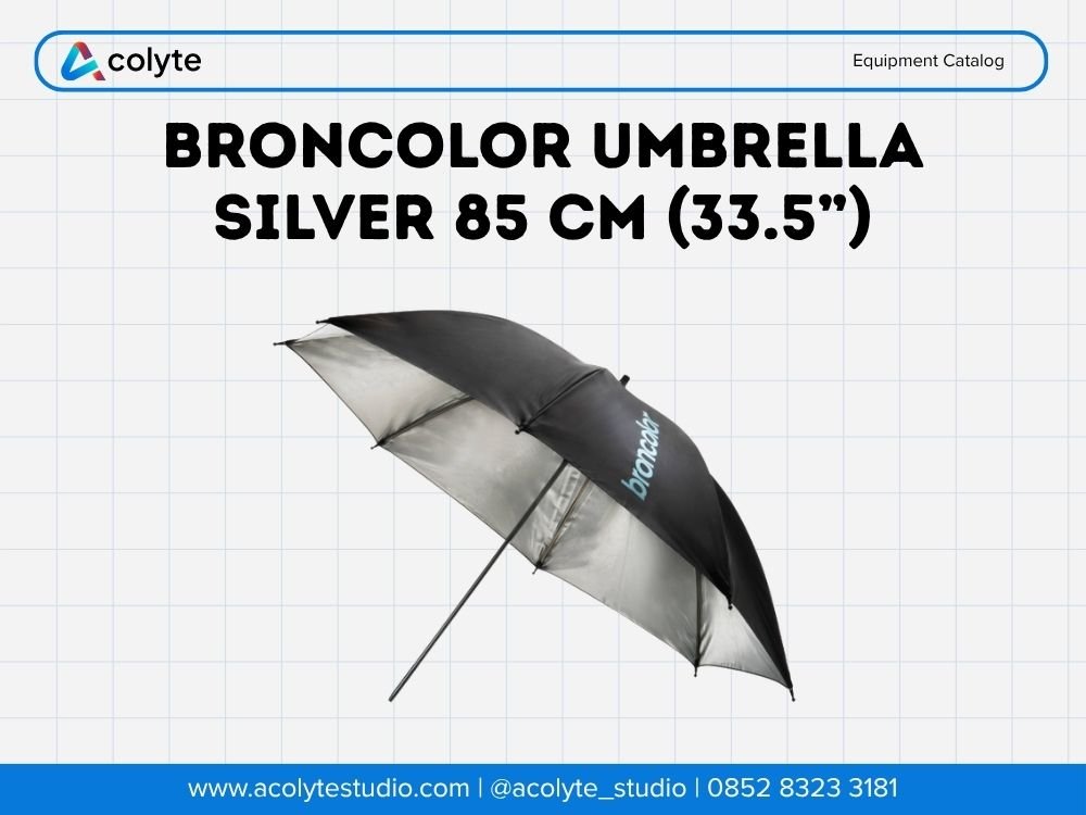 Broncolor Umbrella Silver 85 cm (33.5”)