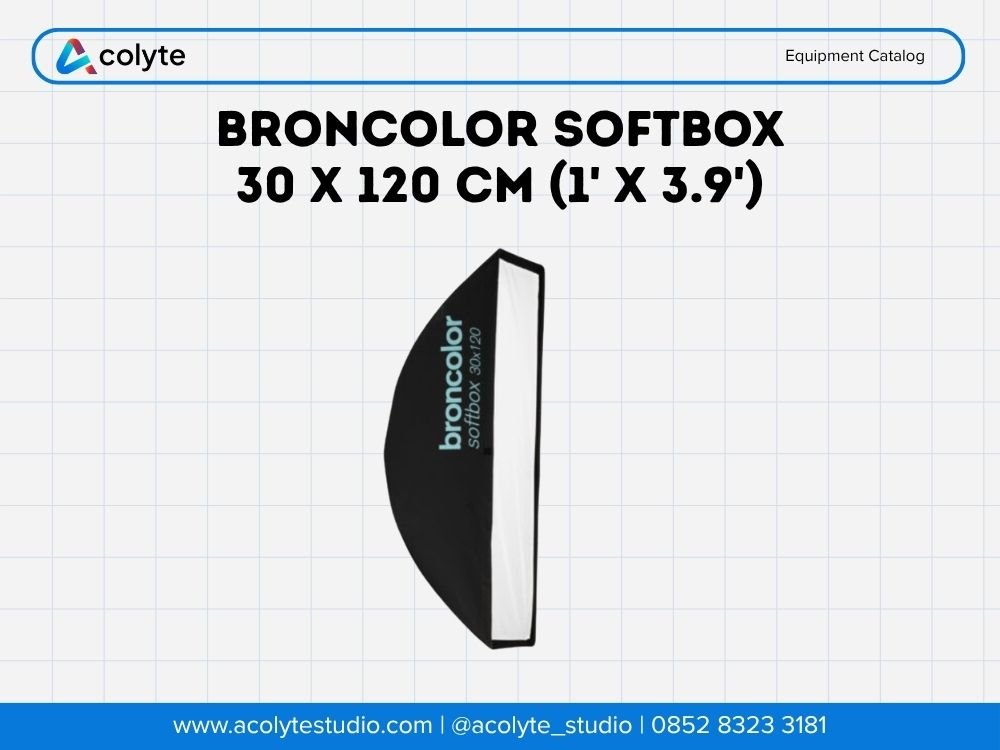 Broncolor Softbox 30 x 120cm (1' x 3.9')