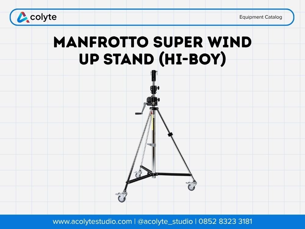 Manfrotto Super Wind Up Stand (Hi-boy)