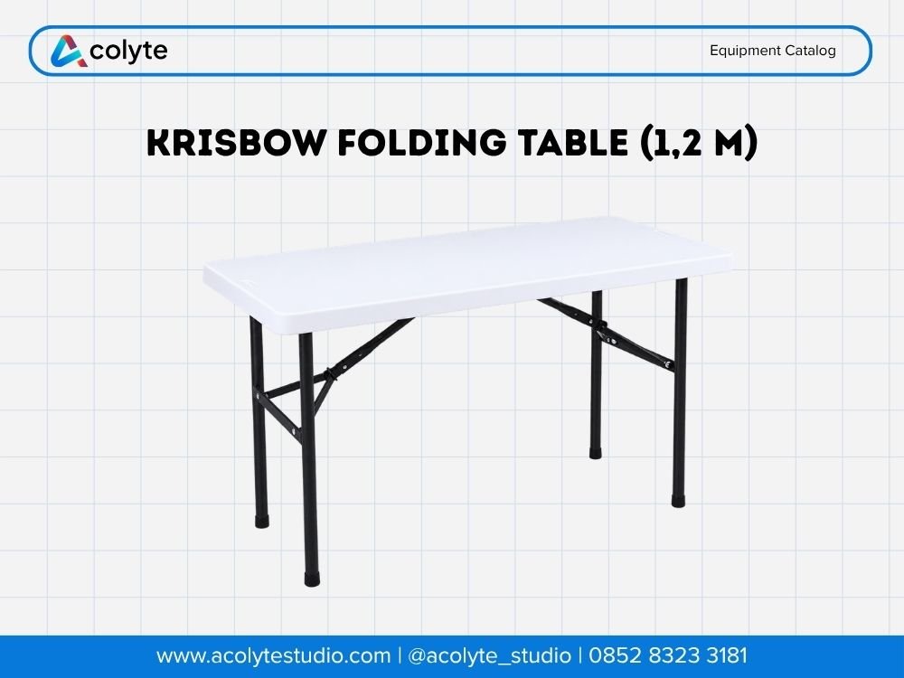 Krisbow Folding Table (1,2 M)